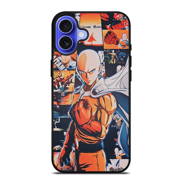 SAITAMA ONE PUNCH MAN COMIC iPhone 16 Plus Case Cover