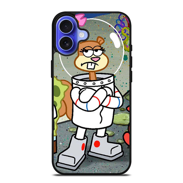 SANDY SQUIRREL SPONGEBOB iPhone 16 Plus Case Cover