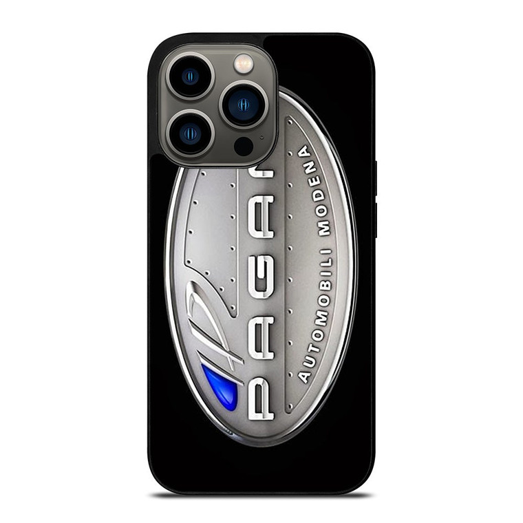 PAGANI AUTOMOBILI METAL LOGO iPhone 13 Pro Case Cover