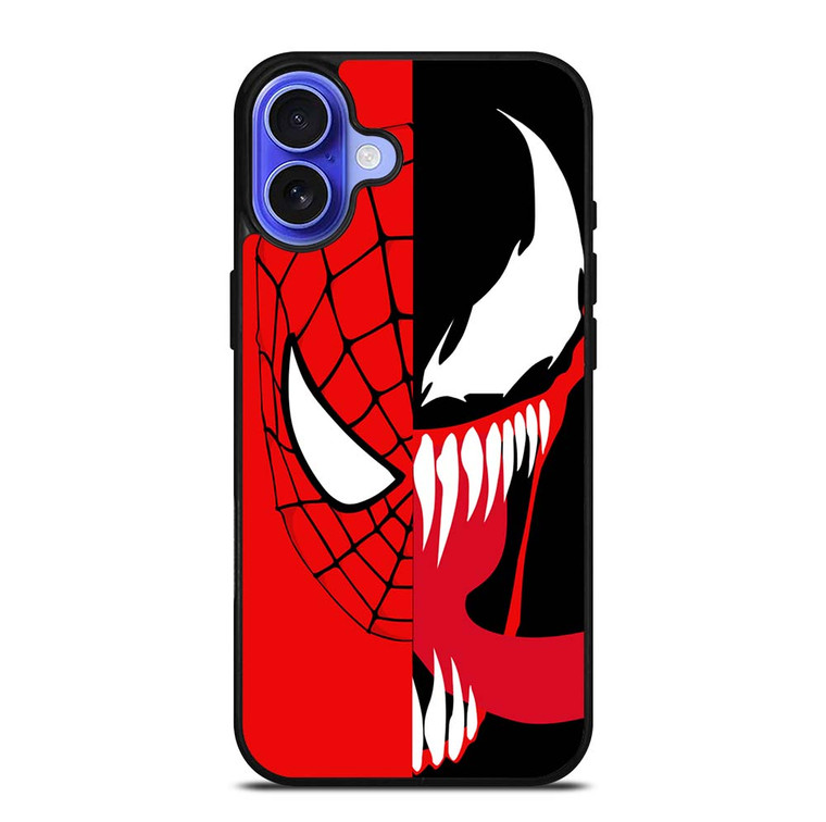 SPIDERMAN VS VENOM iPhone 16 Plus Case Cover