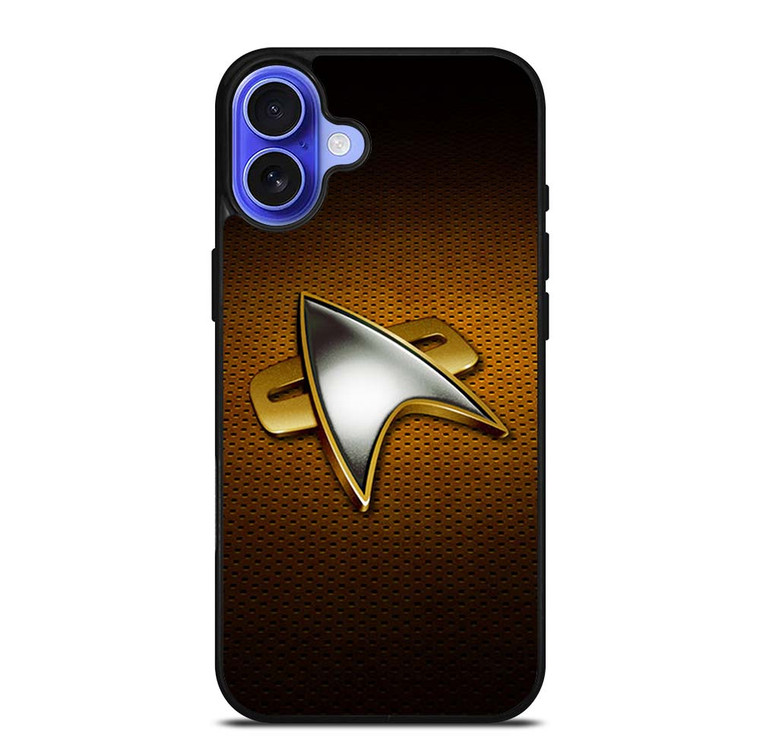 STAR TREK GOLD LOGO iPhone 16 Plus Case Cover