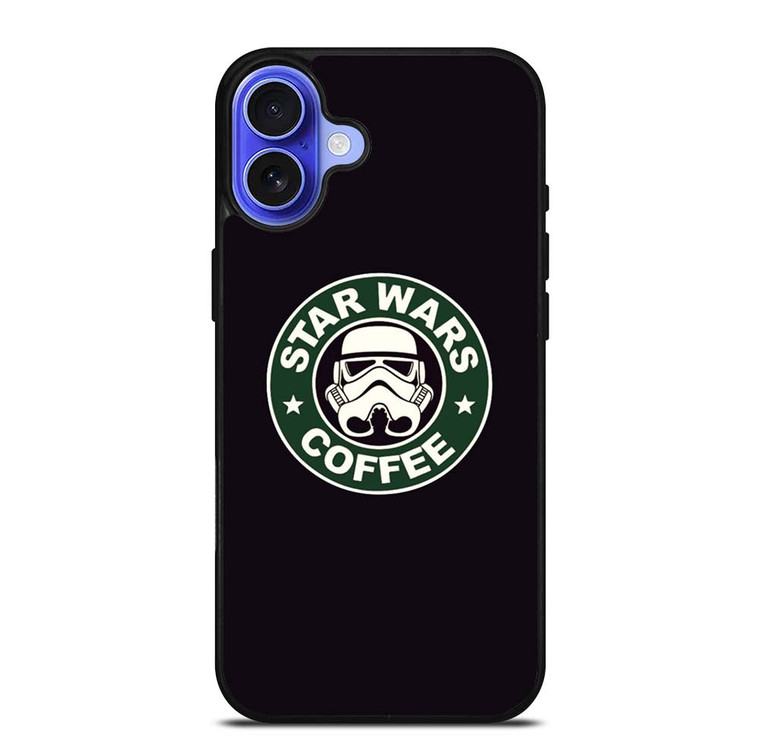 STARBUCKS COFFEE STAR WARS iPhone 16 Plus Case Cover