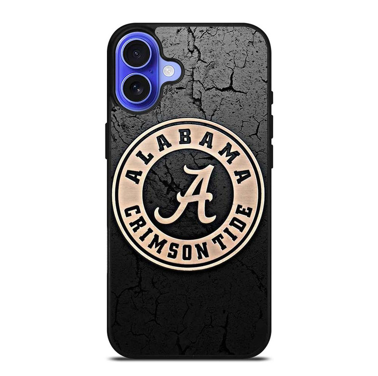 ALABAMA CRIMSON TIDE LOGO EMBLEM iPhone 16 Case Cover