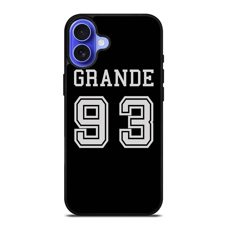 ARIANA GRANDE 93 iPhone 16 Case Cover