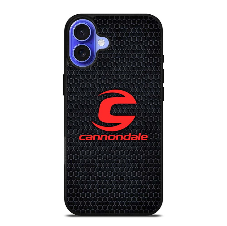 CANNONDALE BIKE METAL LOGO iPhone 16 Case Cover