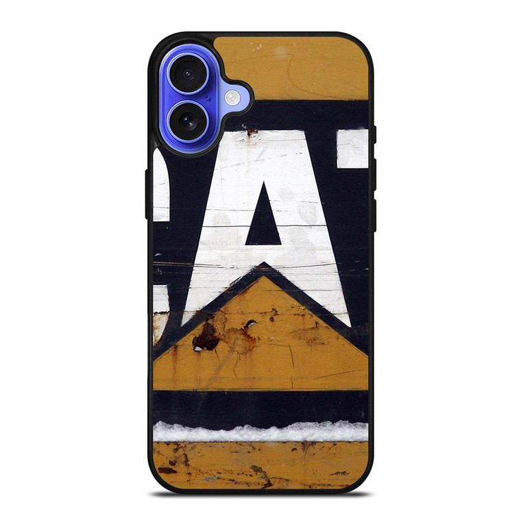 CATERPILLAR RUSTY LOGO iPhone 16 Case Cover