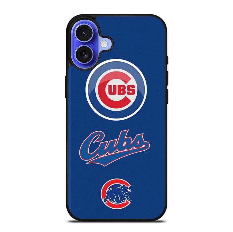 CHICAGO CUBS LOGO BASEBALL TEAM ICON iPhone 16 Case Cover