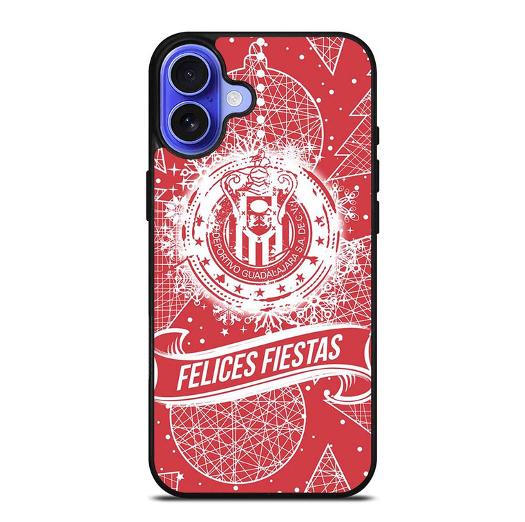 CHIVAS DE GUADALAJARA FOOTBALL iPhone 16 Case Cover