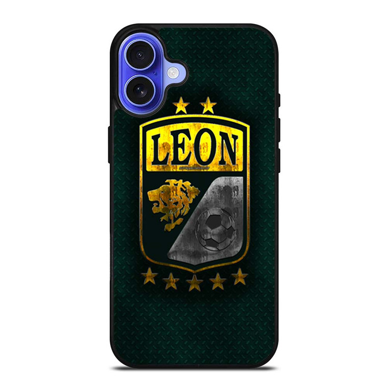 CLUB LEON FOOTBALL EMBLEM iPhone 16 Case Cover