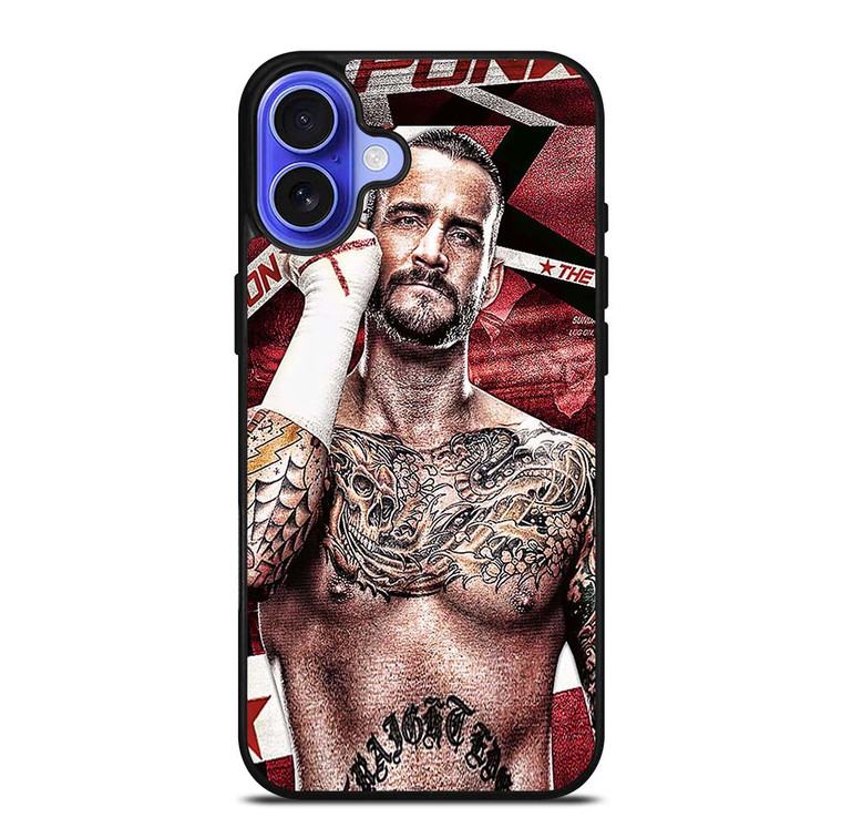 CM PUNK GLOVES iPhone 16 Case Cover