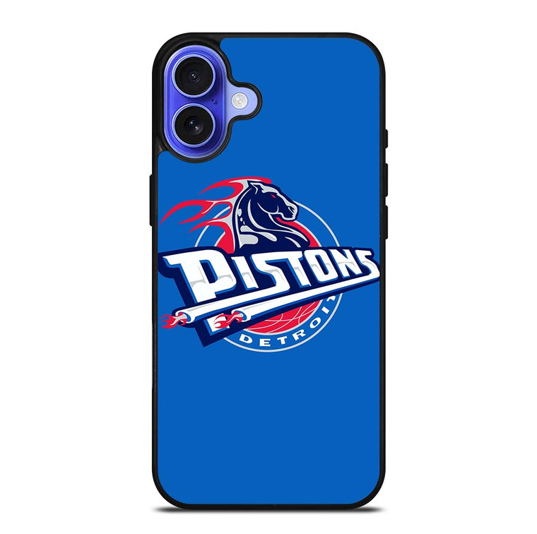 DETROIT PISTONS iPhone 16 Case Cover