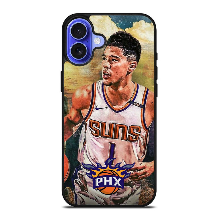 DEVIN BOOKER PHOENIX SUNS NBA iPhone 16 Case Cover