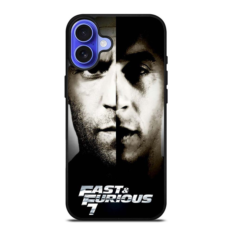 FAST AND FURIOUS 7 iPhone 16 Case Cover