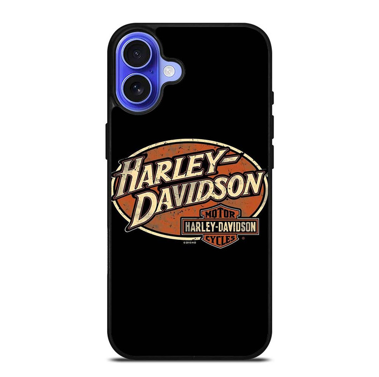 HARLEY DAVIDSON LOGO MOTORCYCLES COMPANY ICON iPhone 16 Case Cover
