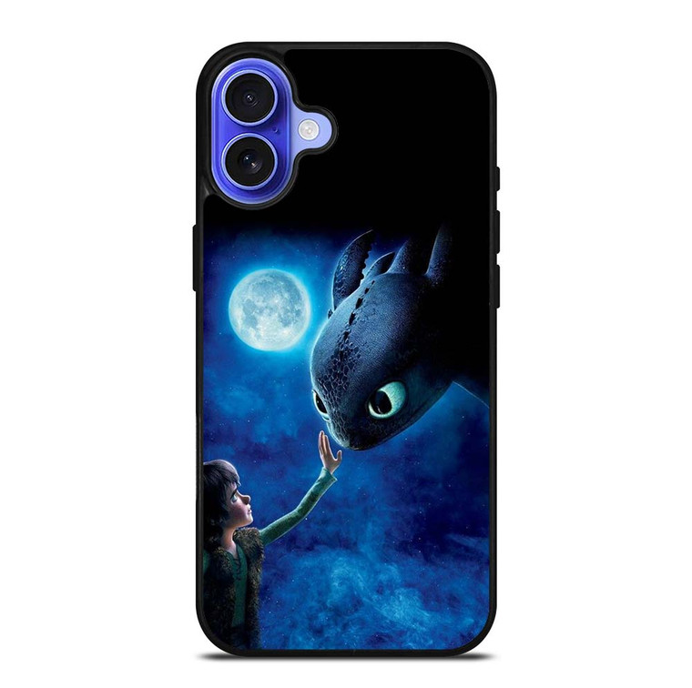 HICCUP AND TOOTHLESS DRAGON iPhone 16 Case Cover