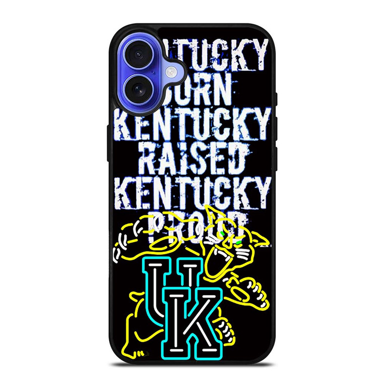 KENTUCKY WILDCATS UK iPhone 16 Case Cover