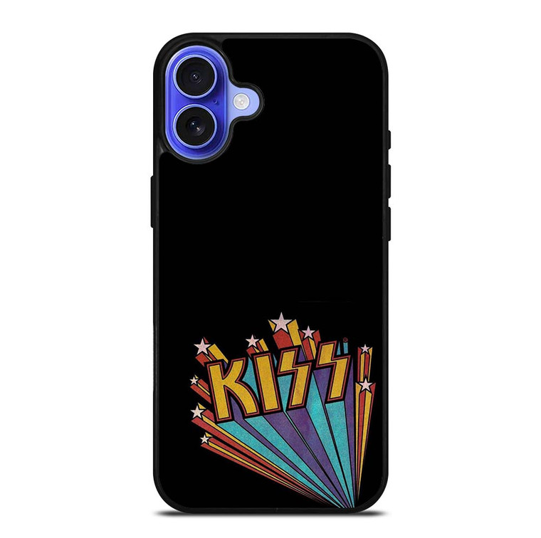 KISS BAND LOGO iPhone 16 Case Cover