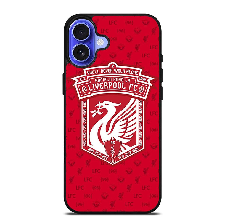 LIVERPOOL FC CHAMPION iPhone 16 Case Cover
