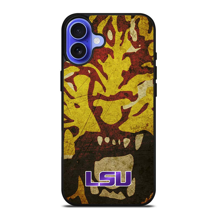 LSU TIGERS FOOTBALL iPhone 16 Case Cover