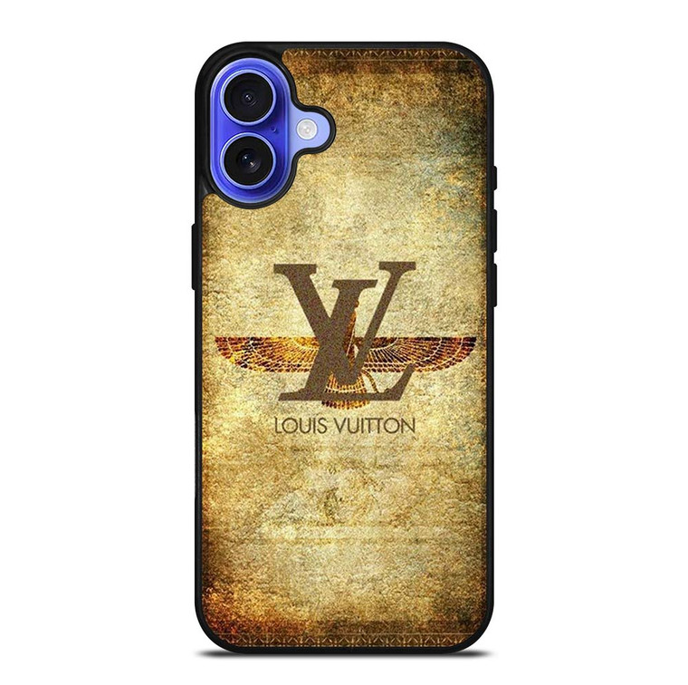LV LOUIS VUITTON LOGO ICON GOLDEN EAGLE iPhone 16 Case Cover