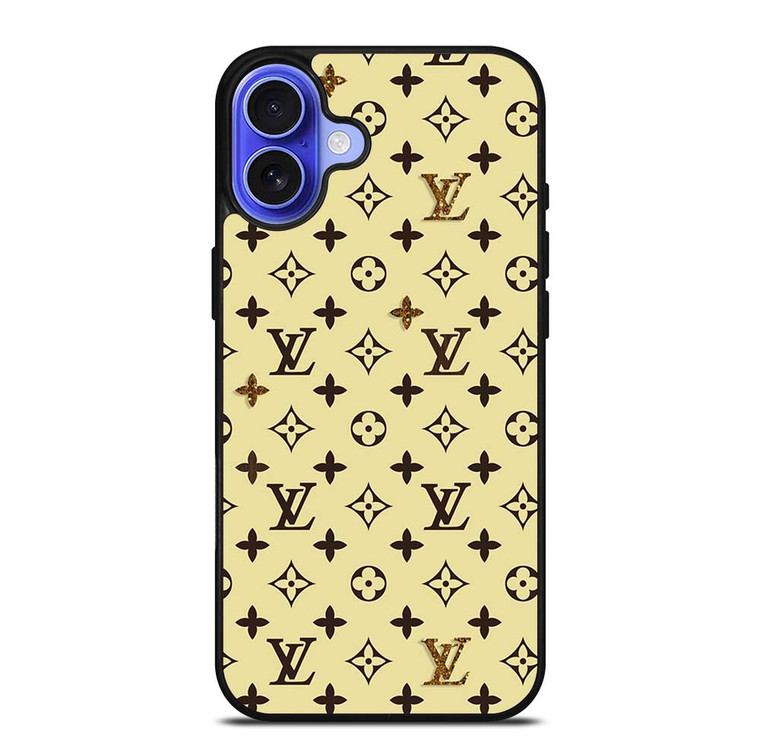 LV LOUIS VUITTON LOGO ICON iPhone 16 Case Cover