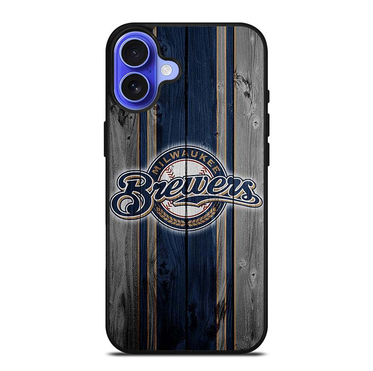 MILWAUKEE BREWERS LOGO iPhone 16 Case Cover