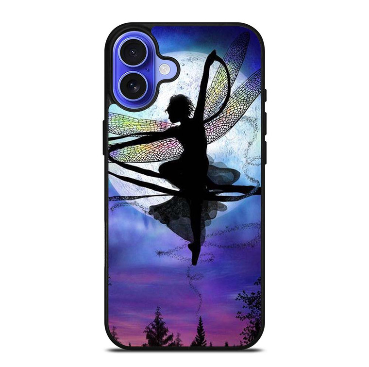 MOON DRAGONFLY FAIRY 2 iPhone 16 Case Cover