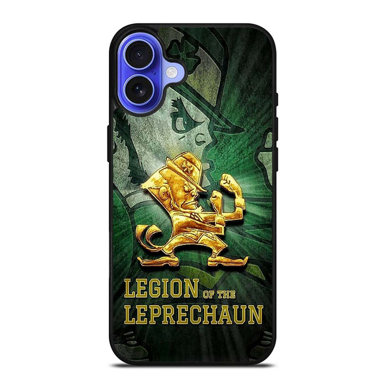 NOTRE DAME FIGHTING IRISH GOLD LOGO iPhone 16 Case Cover