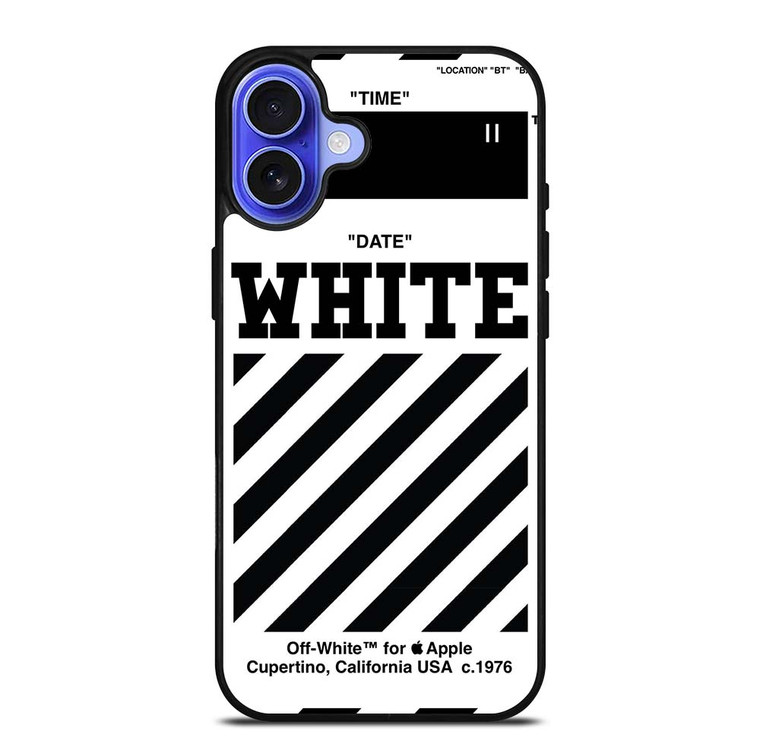 OFF WHITE 3 iPhone 16 Case Cover