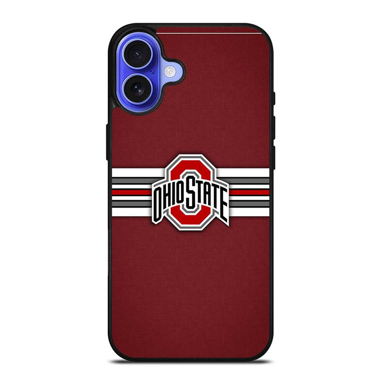 OHIE STATE BUCKEYES LOGO EMBLEM iPhone 16 Case Cover