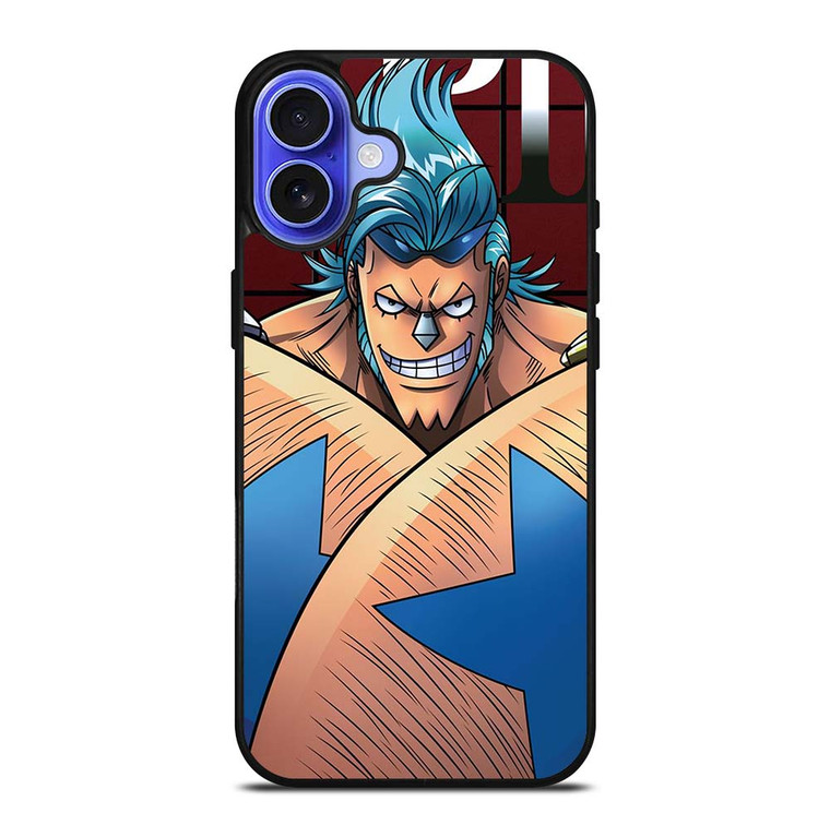 ONE PIECE CARTOON FRANKY iPhone 16 Case Cover