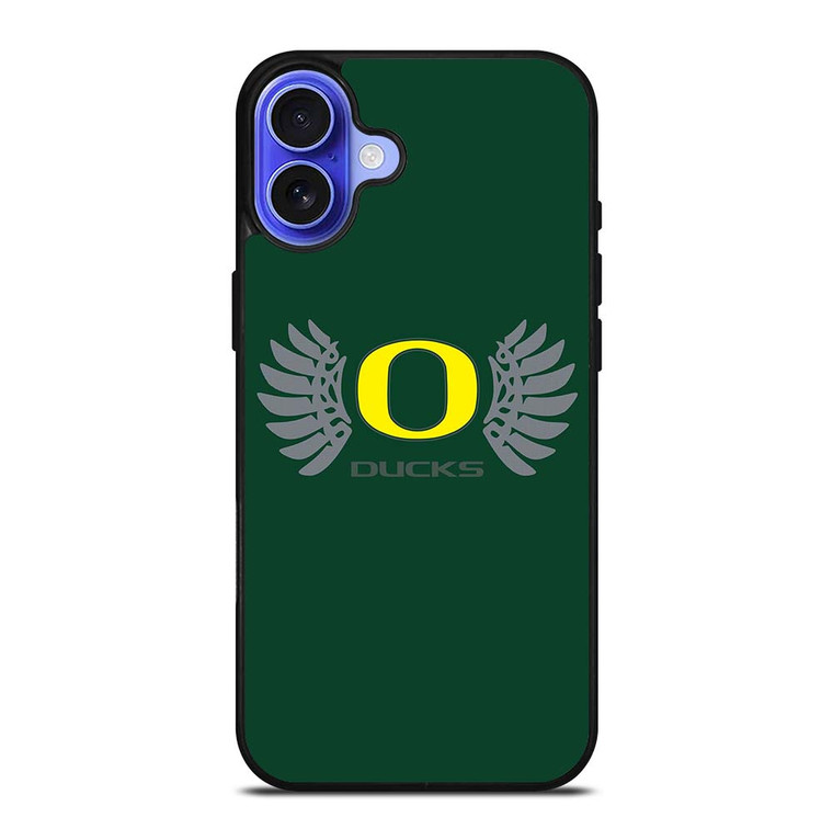 OREGON DUCKS LOGO iPhone 16 Case Cover