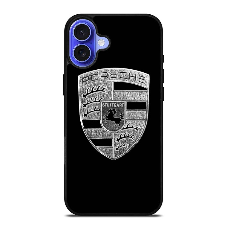 PORSCHE CAR LOGO iPhone 16 Case Cover