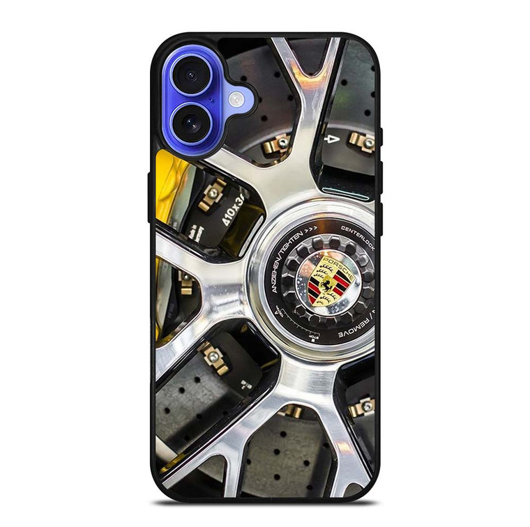 PORSCHE LOGO RIM iPhone 16 Case Cover