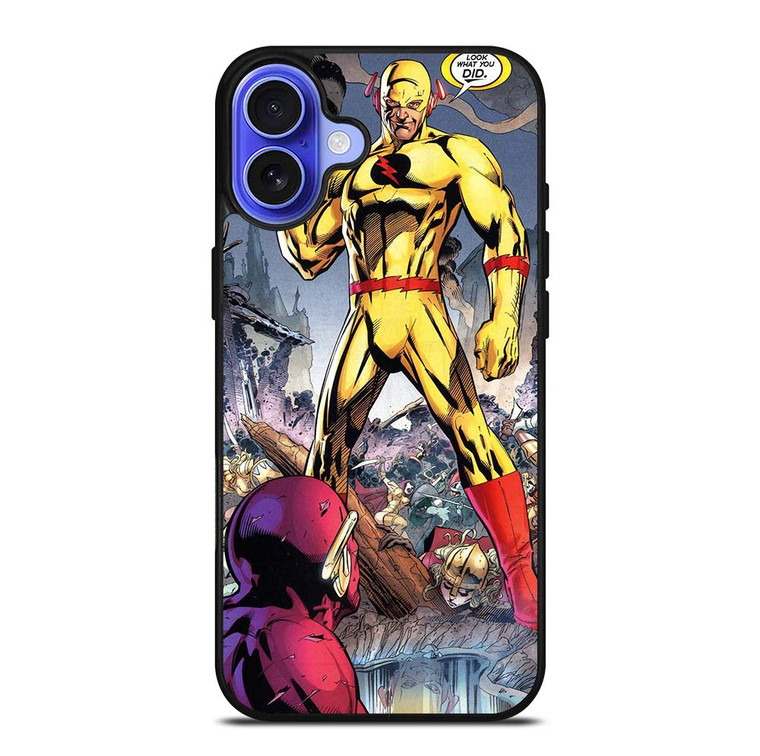 PROFESSOR ZOOM THE FLASH DC COMICS iPhone 16 Case Cover