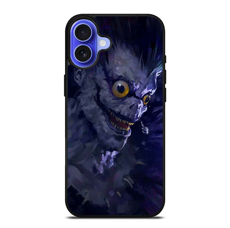 RYUK DEATH NOTE ART iPhone 16 Case Cover