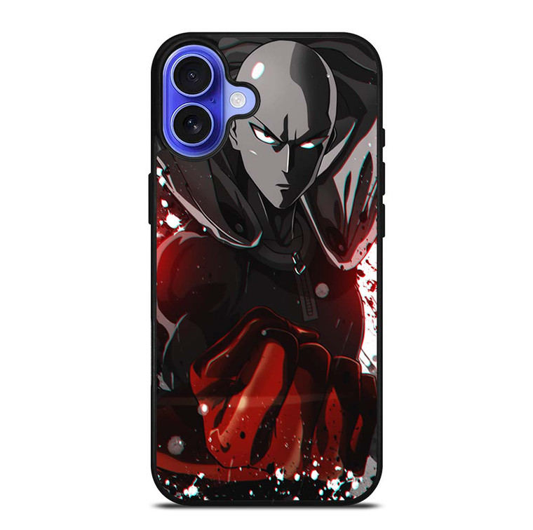 SAITAMA ONE PUNCH MAN ANIME iPhone 16 Case Cover