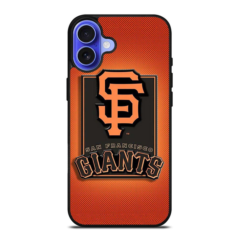 SAN FRANCISCO GIANTS LOGO BASEBALL EMBLEM iPhone 16 Case Cover
