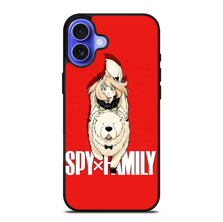 SPY X FAMILY ANYA AND BOND iPhone 16 Case Cover