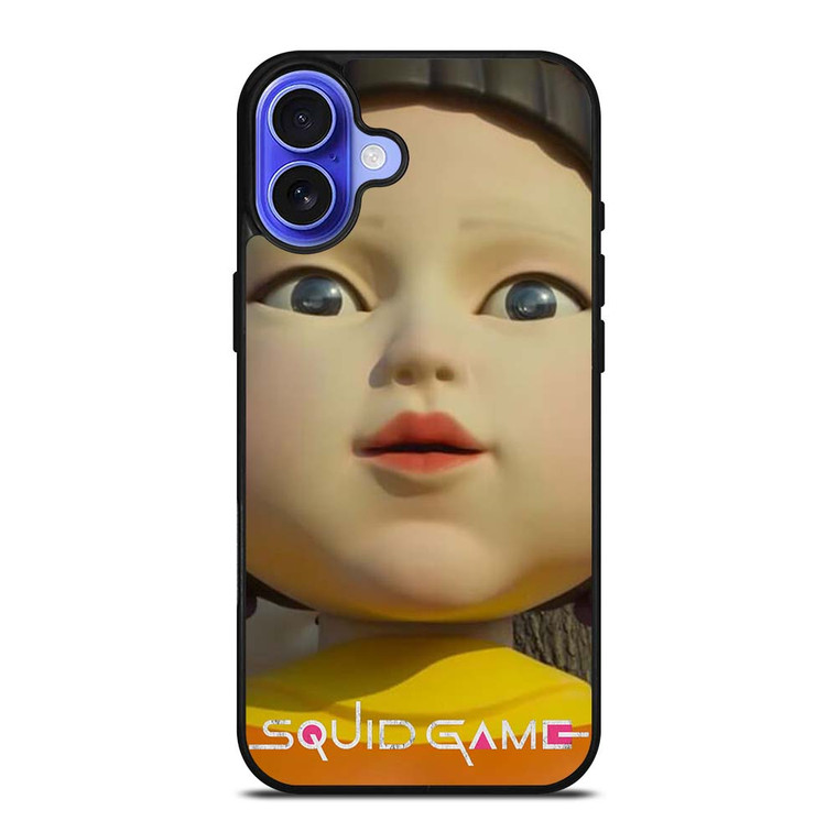 SQUID GAME DOLL FACE iPhone 16 Case Cover