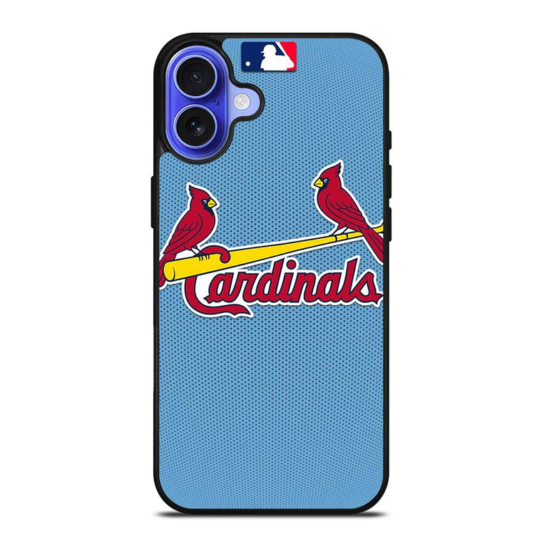 ST LOUIS CARDINALS LOGO BASEBALL TEAM MASCOTS iPhone 16 Case Cover