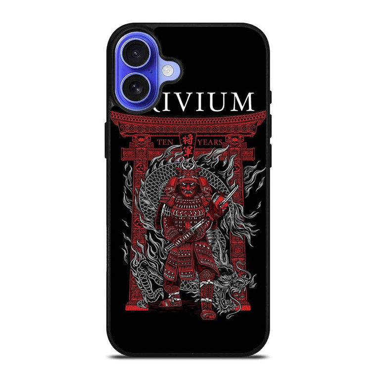 TRIVIUM BAND SHOGUN ALBUM 10 YEARS iPhone 16 Case Cover