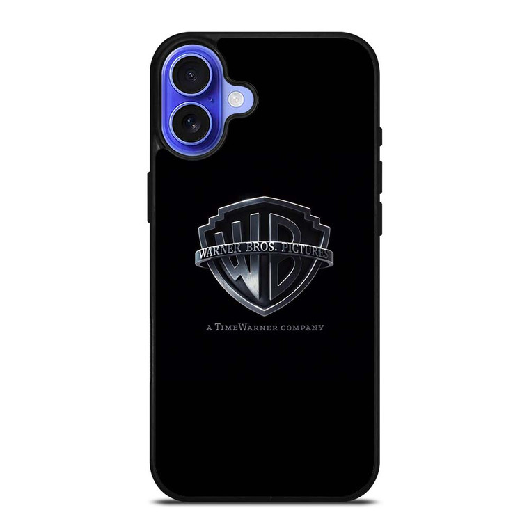 WARNER BROSS PICTURES METAL LOGO iPhone 16 Case Cover
