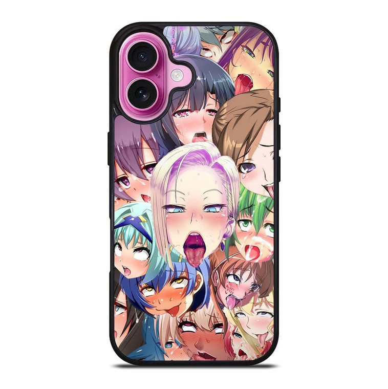AHEGAO MANGA COMIC iPhone 16 Plus Case Cover