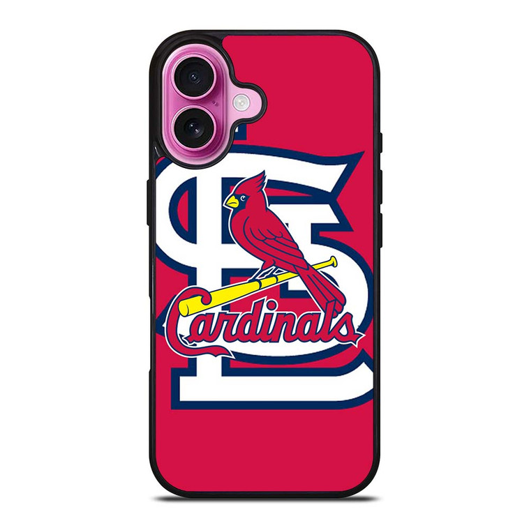 ARIZONA CARDINALS BASEBALL LOGO iPhone 16 Plus Case Cover