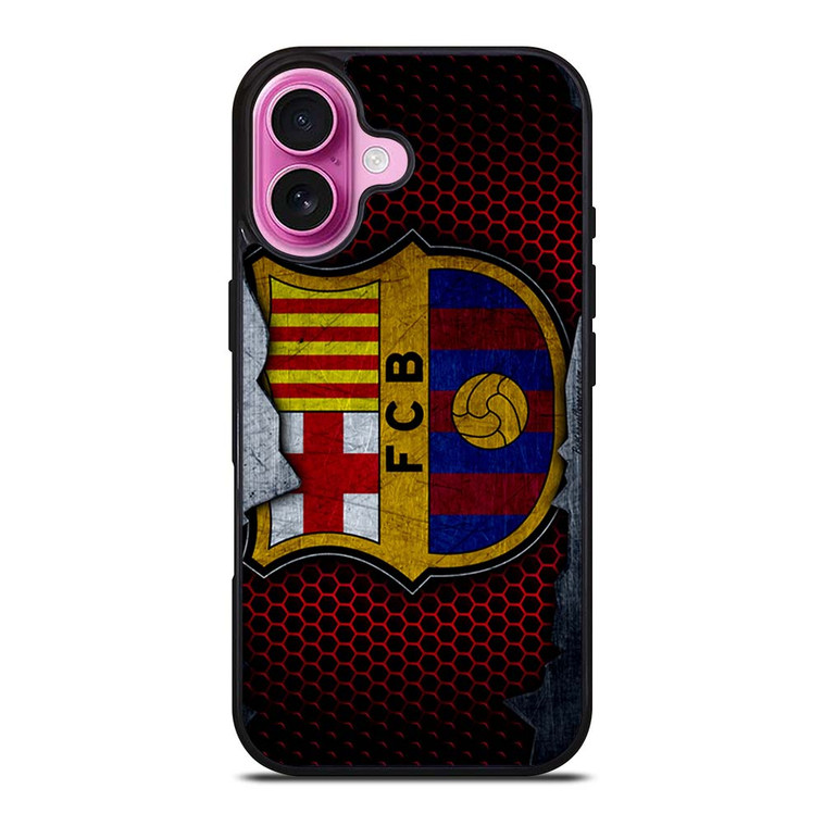 BARCELONA FC EMBLEM iPhone 16 Plus Case Cover