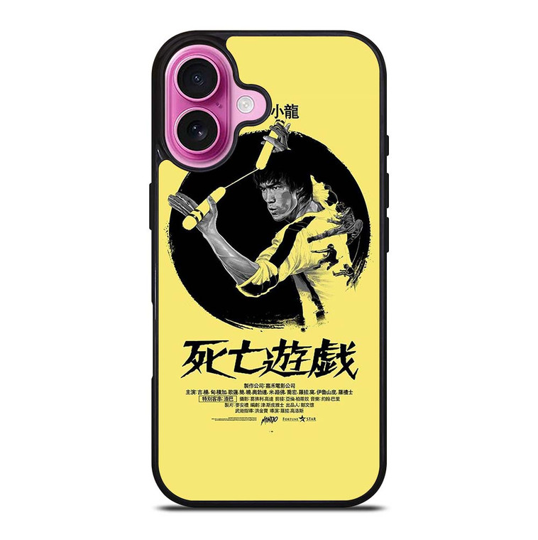 BRUCE LEE GAME OF DEATH POSTER iPhone 16 Plus Case Cover