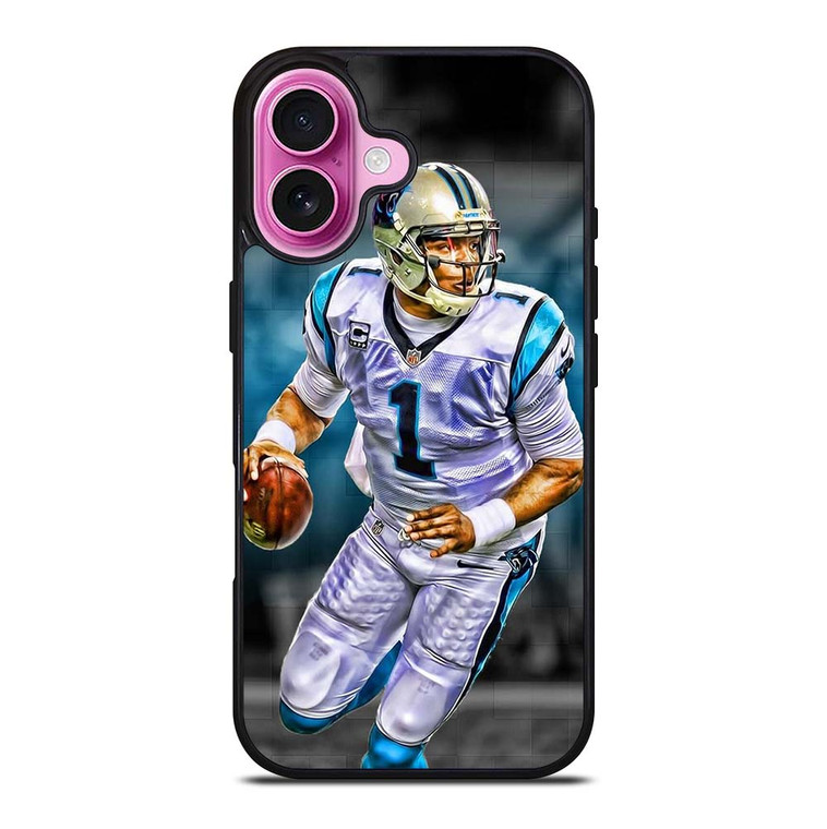 CAM NEWTON CAROLINA PANTHERS iPhone 16 Plus Case Cover