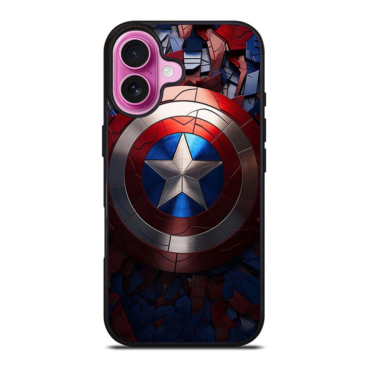 CAPTAIN AMERICA SHIELD AVENGERS iPhone 16 Plus Case Cover