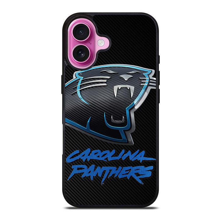 CAROLINA PHANTERS NFL iPhone 16 Plus Case Cover